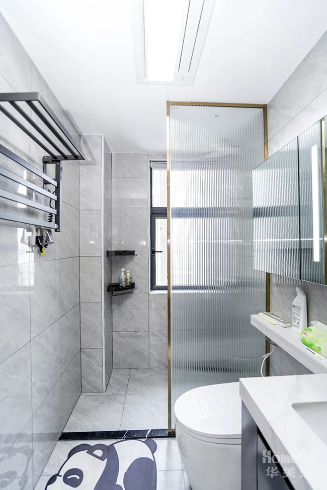 97㎡簡約風(fēng)，擴(kuò)大客餐廳空間，靈活改變起居動線，享受舒適生活